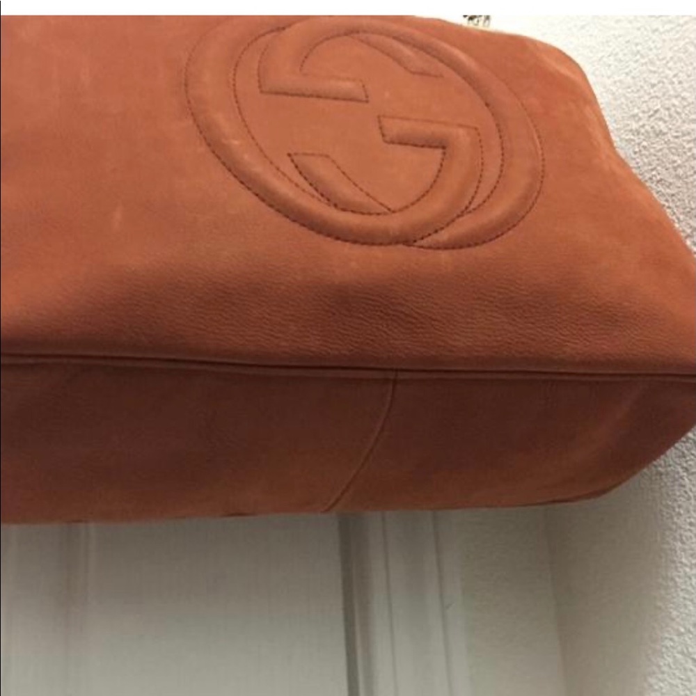 Gucci Soho strap orange Chamois Shoulder bag - Picture 6 of 7
